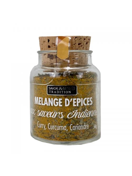 Mélange d'épices aux saveurs "Indienne" 50g - Savor & Sens