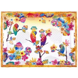 Grand Plateau - Perroquets de Bahia - Les Jardins de la Comtesse