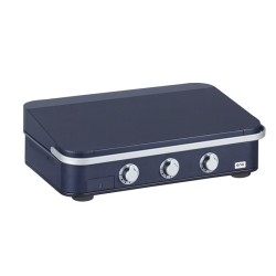Plancha ENO modèle Enosign 80 bleu navy avec Capot - ENO