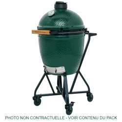 Barbecue charbon PACK CHARIOT LARGE + ConvEGGtor - Big Green Egg