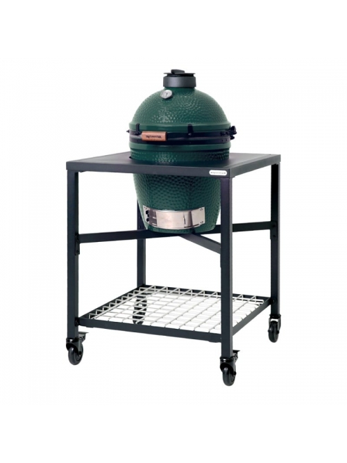 Barbecue charbon PACK MEDIUM : Table Modulaire + Egg + Conveggtor - BIG GREEN EGG