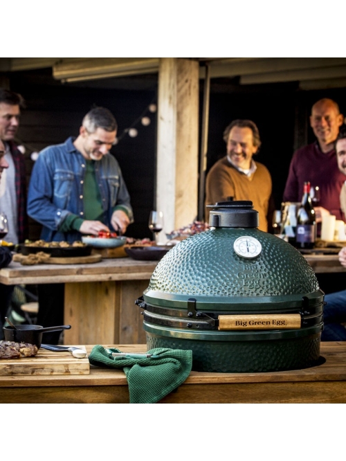 PACK Table Acacia LARGE + ConvEGGtor - Big Green Egg