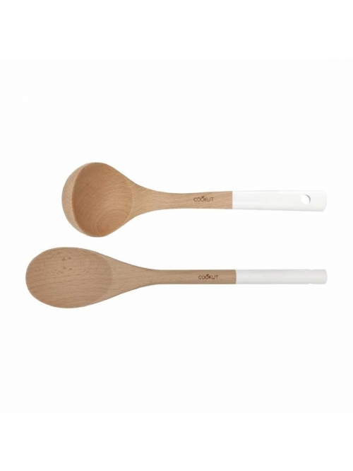 Ustensiles cuillère et louche en bois - COOKUT Ustensiles cuillère et louche en bois - COOKUT