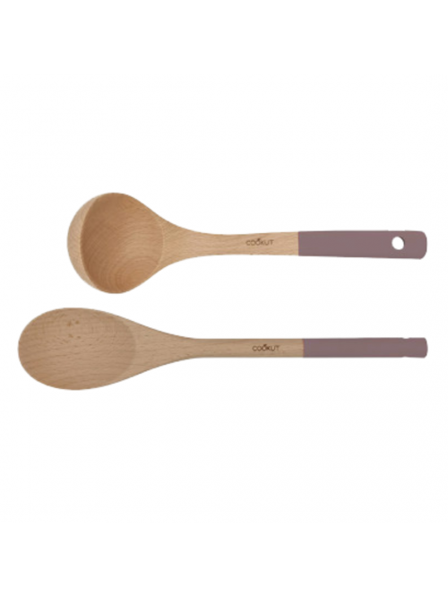 Ustensiles cuillère et louche en bois - COOKUT Ustensiles cuillère et louche en bois - COOKUT