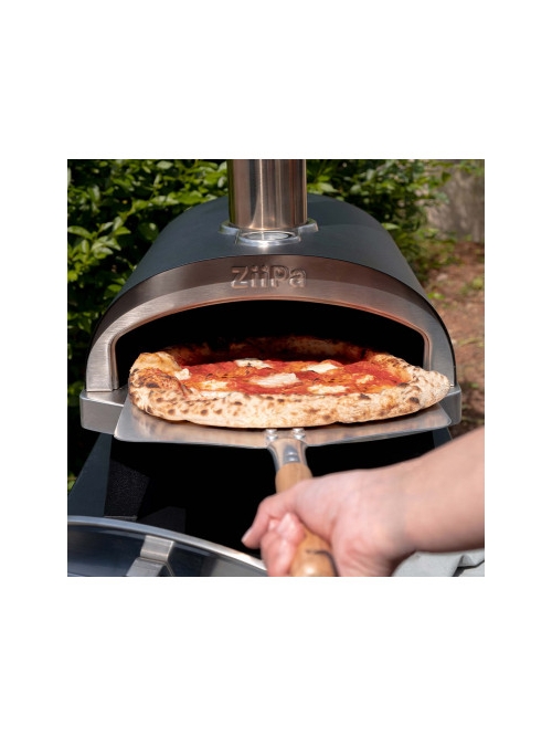 Pelle à Pizza Carrée en Aluminium - Dim : 36 x 36 x 170 cm