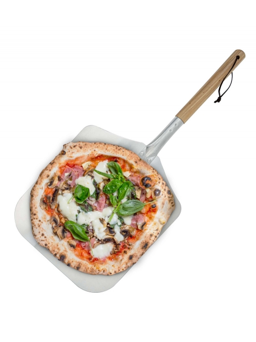 Ooni Pelle Ronde pour Tourner Les Pizzas – Pelle à Pizza à Long Manche –  Pelle à Pizza Aluminium – Accessoires pour Four à Pizza – Accessoires :  : Cuisine et Maison