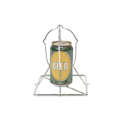 Support de poulet pliant pour canette de bière - BIG GREEN EGG