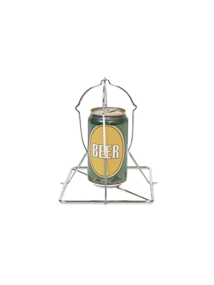 Support de poulet pliant pour canette de bière - BIG GREEN EGG