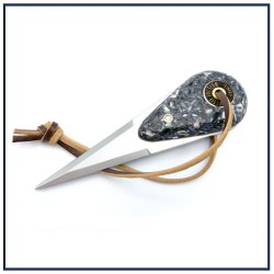 Couteau à huîtres "Coquille Moule" - Le Petit Jouteur